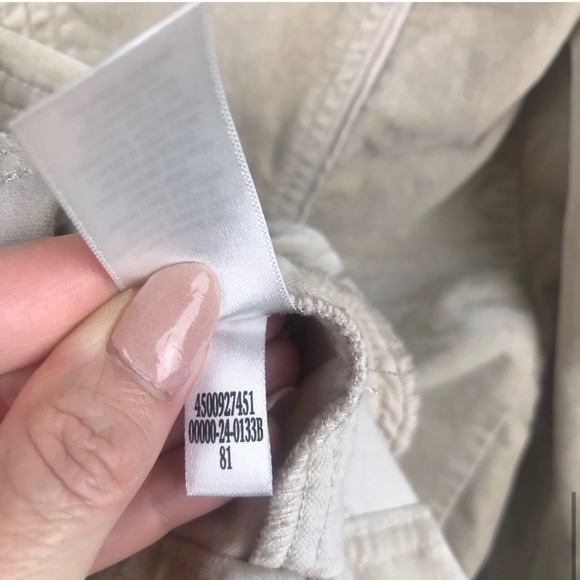 White House Black Market Cream Velvet Blazer - Picture 12 of 13